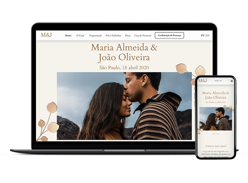 Site de casamento grátis